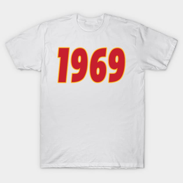 Kansas City LYFE 1969 World Champs T-Shirt by OffesniveLine